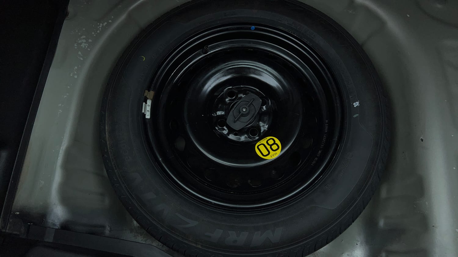 Used 2019 Toyota Glanza V Petrol Manual tyres SPARE TYRE VIEW