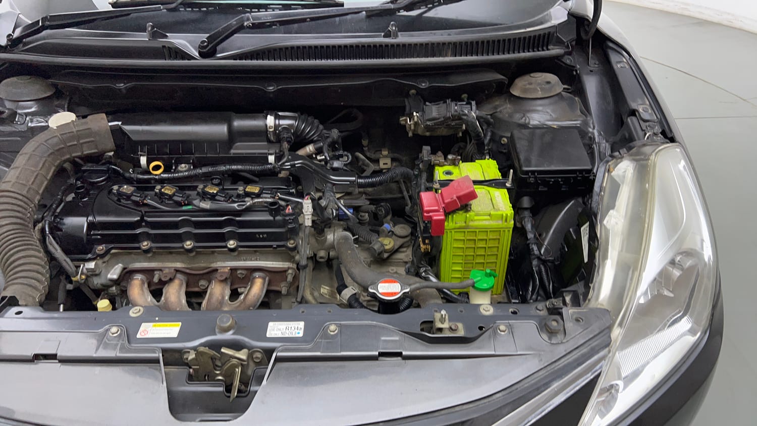 Used 2017 Maruti Suzuki Baleno Delta 1.2 Petrol Manual engine ENGINE LEFT SIDE VIEW