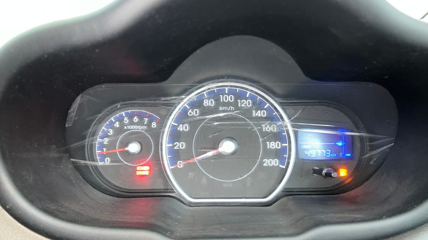 Used 2013 Hyundai i10 Era 1.1 iRDE2 Petrol Manual interior CLUSTERMETER VIEW
