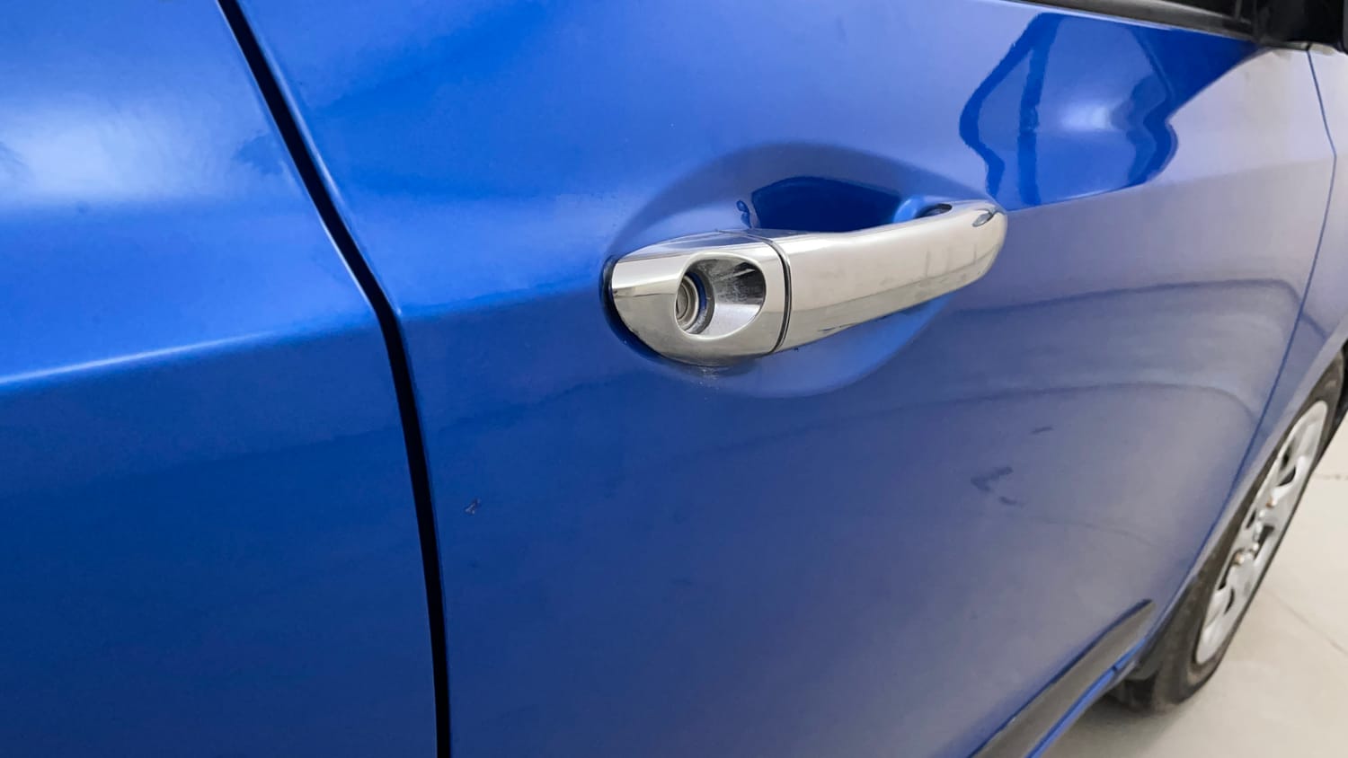 Used 2018 Hyundai Grand i10 Magna 1.2 Kappa VTVT Petrol Manual extra FRONT LEFT UNDERBODY VIEW