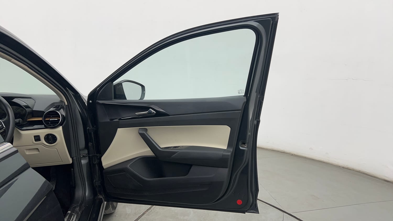 Used 2023 Skoda Slavia Style 1.0L TSI AT Petrol Automatic interior RIGHT FRONT DOOR OPEN VIEW