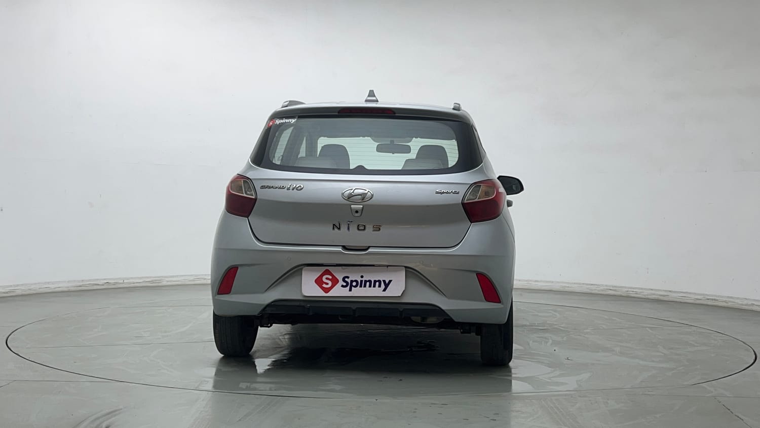 Used 2020 Hyundai Grand i10 Nios Sportz AMT 1.2 Kappa VTVT Petrol Automatic exterior BACK VIEW