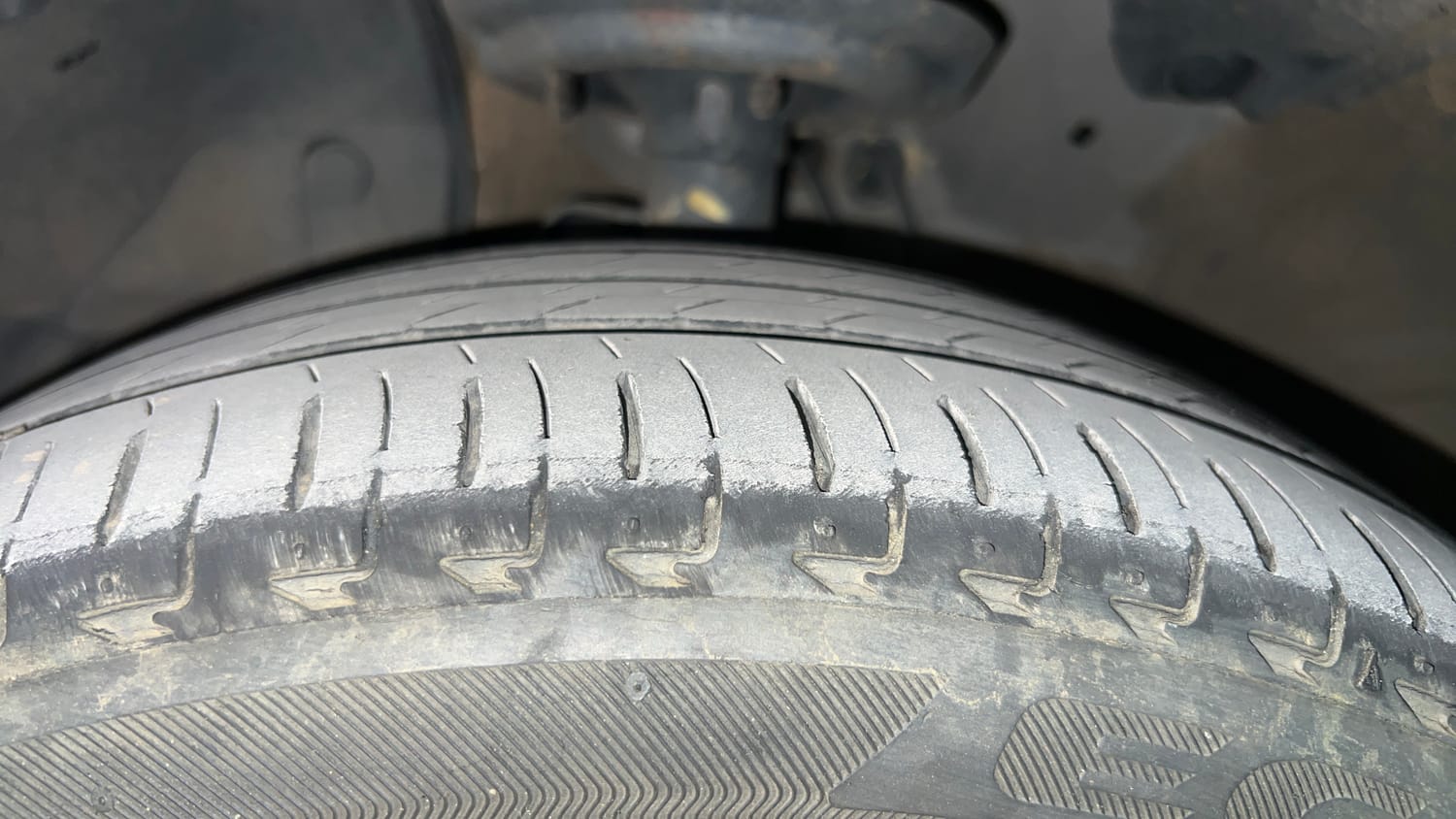 Used 2022 Honda City VX Petrol Petrol Manual tyres LEFT FRONT TYRE TREAD VIEW