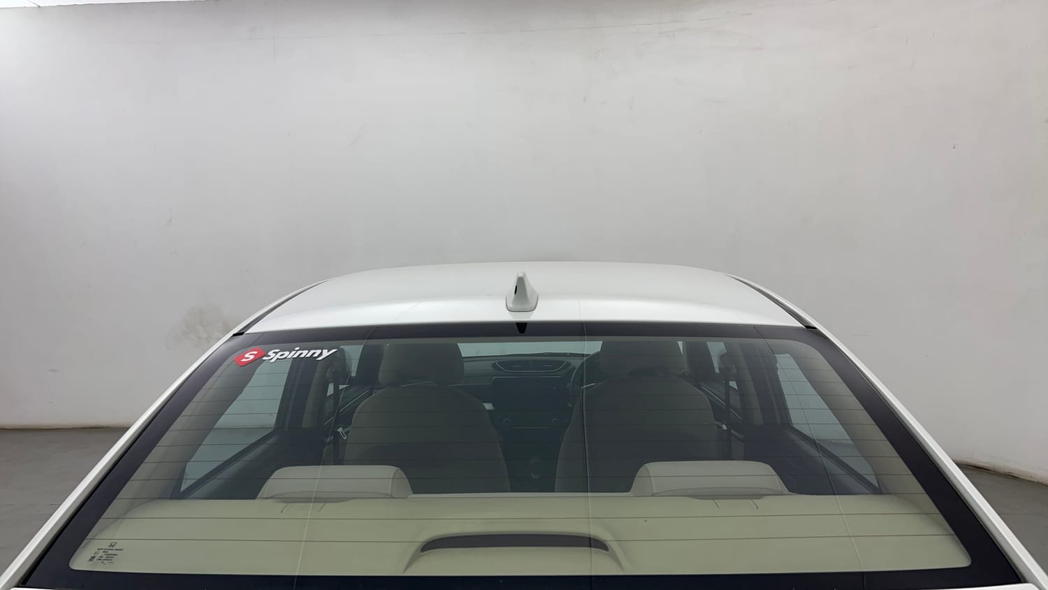 Used 2022 Honda Amaze VX CVT 1.2 Petrol Petrol Automatic exterior BACK WINDSHIELD VIEW