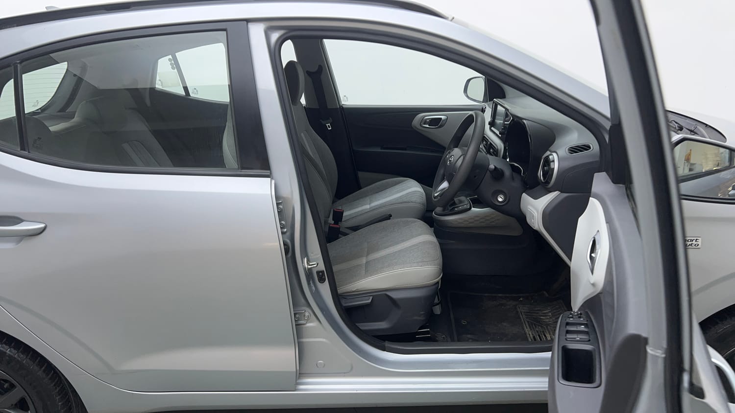 Used 2020 Hyundai Grand i10 Nios Sportz AMT 1.2 Kappa VTVT Petrol Automatic interior RIGHT SIDE FRONT DOOR CABIN VIEW