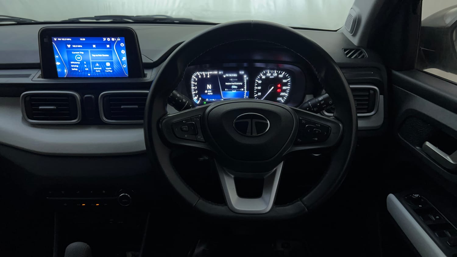 Used 2024 Tata Punch Creative Dual Tone AMT Petrol Automatic interior STEERING VIEW