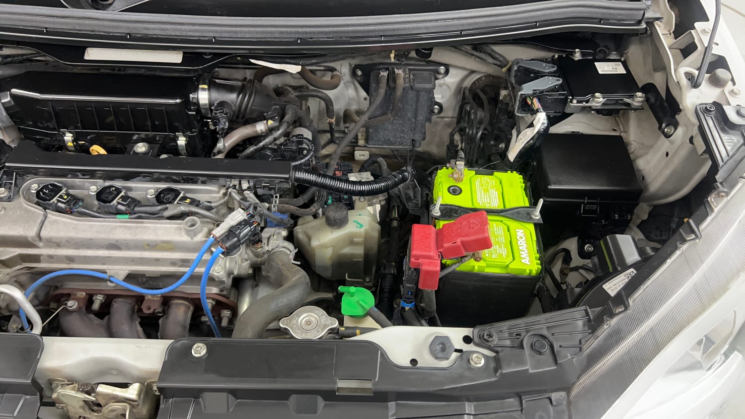 Used 2019 Maruti Suzuki Wagon R 1.0 VXI AMT Petrol Automatic engine ENGINE LEFT SIDE VIEW