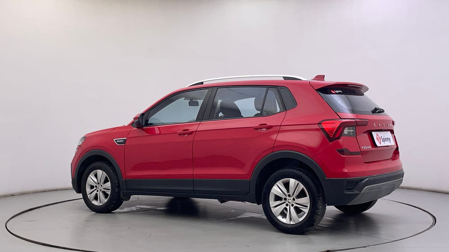 Used 2023 Skoda Kushaq Ambition 1.0L TSI MT Petrol Manual exterior LEFT REAR CORNER VIEW