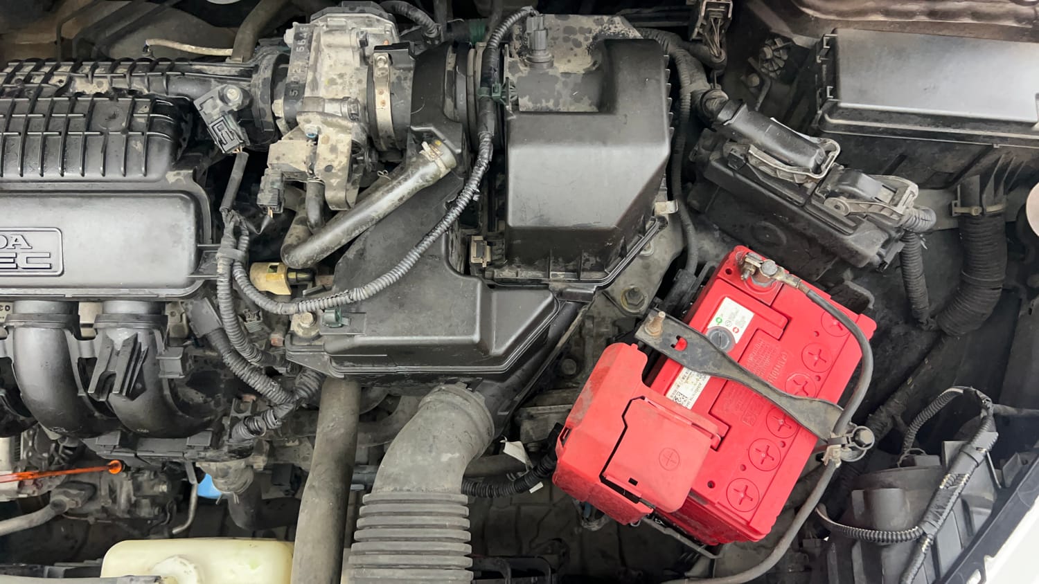 Used 2015 Honda City SV CVT Petrol Automatic engine ENGINE LEFT SIDE VIEW