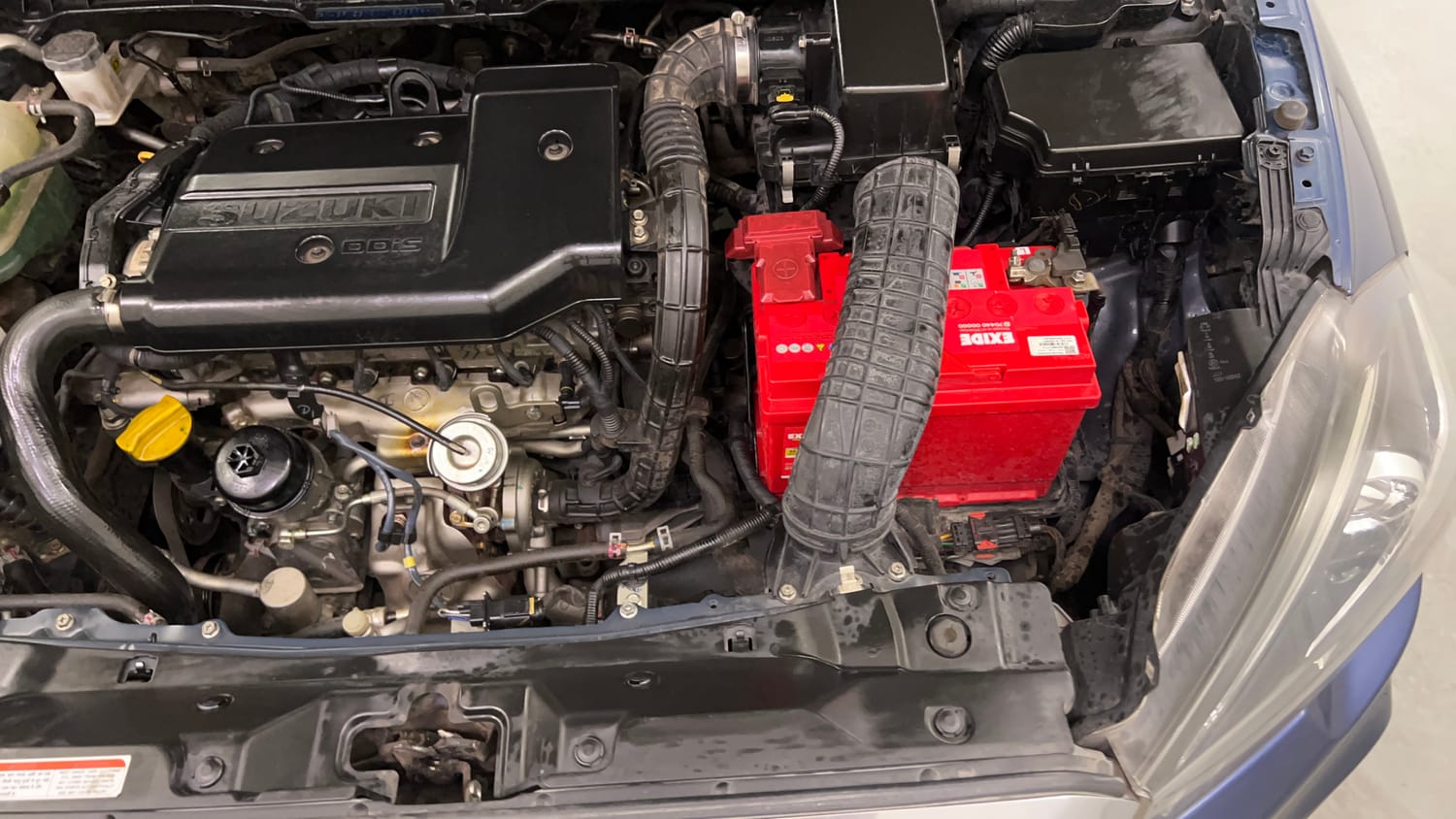 Used 2017 Maruti Suzuki S-Cross Alpha 1.3 Diesel Manual engine ENGINE LEFT SIDE VIEW