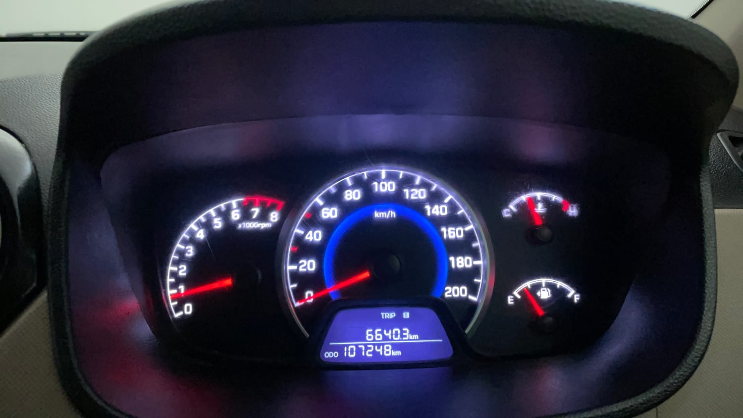 Used 2018 Hyundai Grand i10 Magna 1.2 Kappa VTVT Petrol Manual interior STEERING VIEW