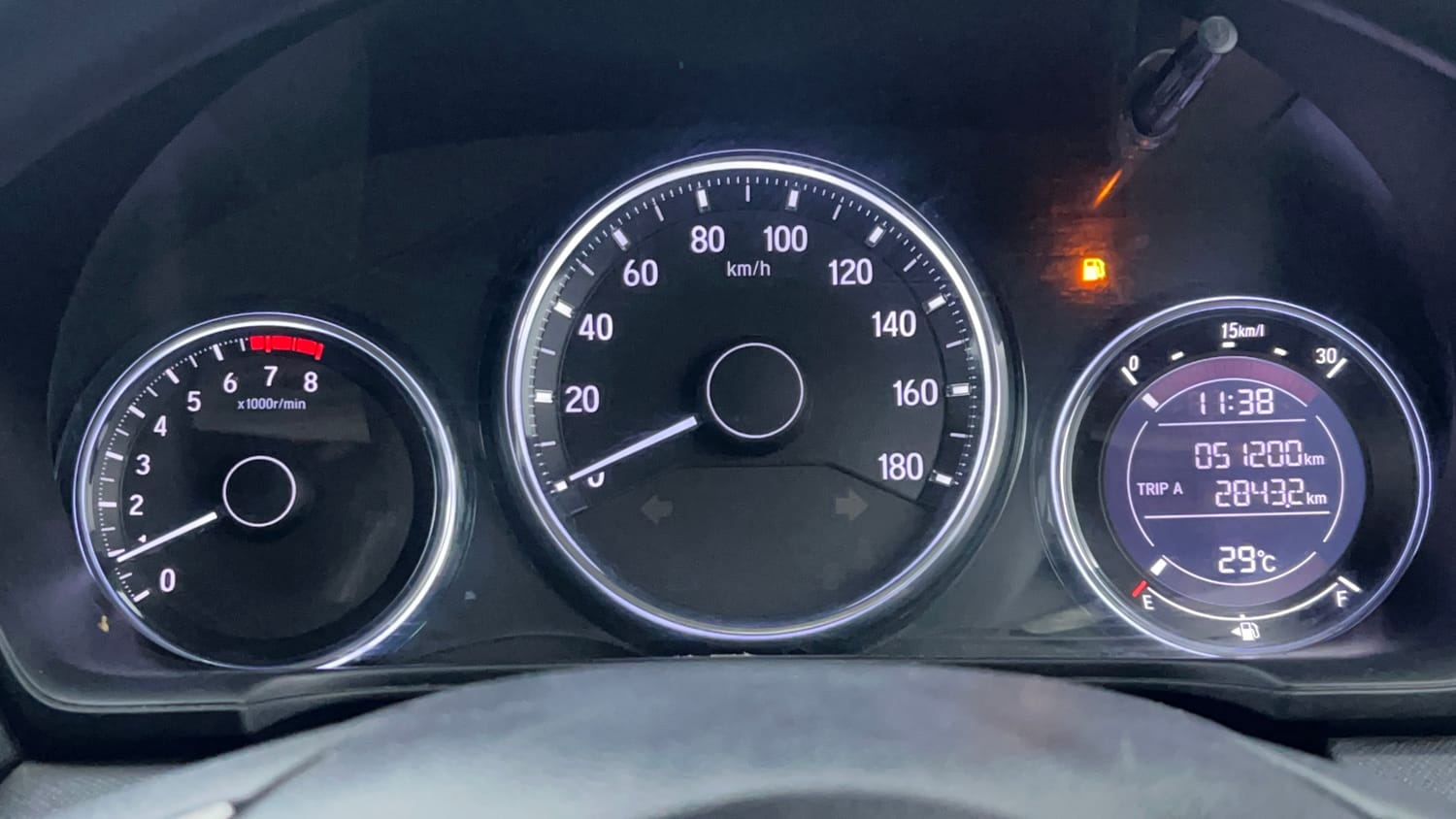 Used 2019 Honda BR-V V Petrol Petrol Manual interior CLUSTERMETER VIEW