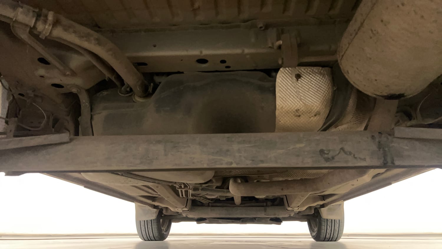 Used 2021 Ford EcoSport Titanium 1.5L TDCi Diesel Manual extra REAR UNDERBODY VIEW (TAKEN FROM REAR)