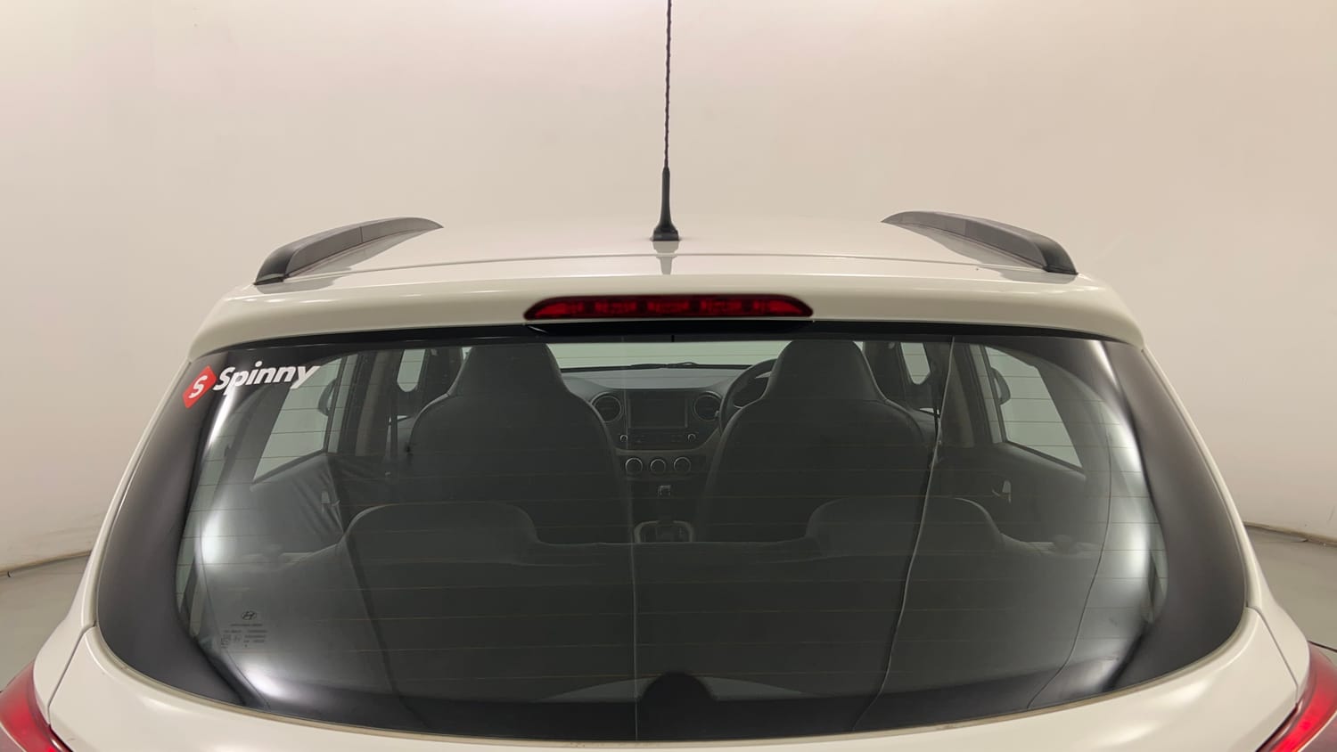 Used 2018 Hyundai Grand i10 Sportz AT 1.2 Kappa VTVT Petrol Automatic exterior BACK WINDSHIELD VIEW