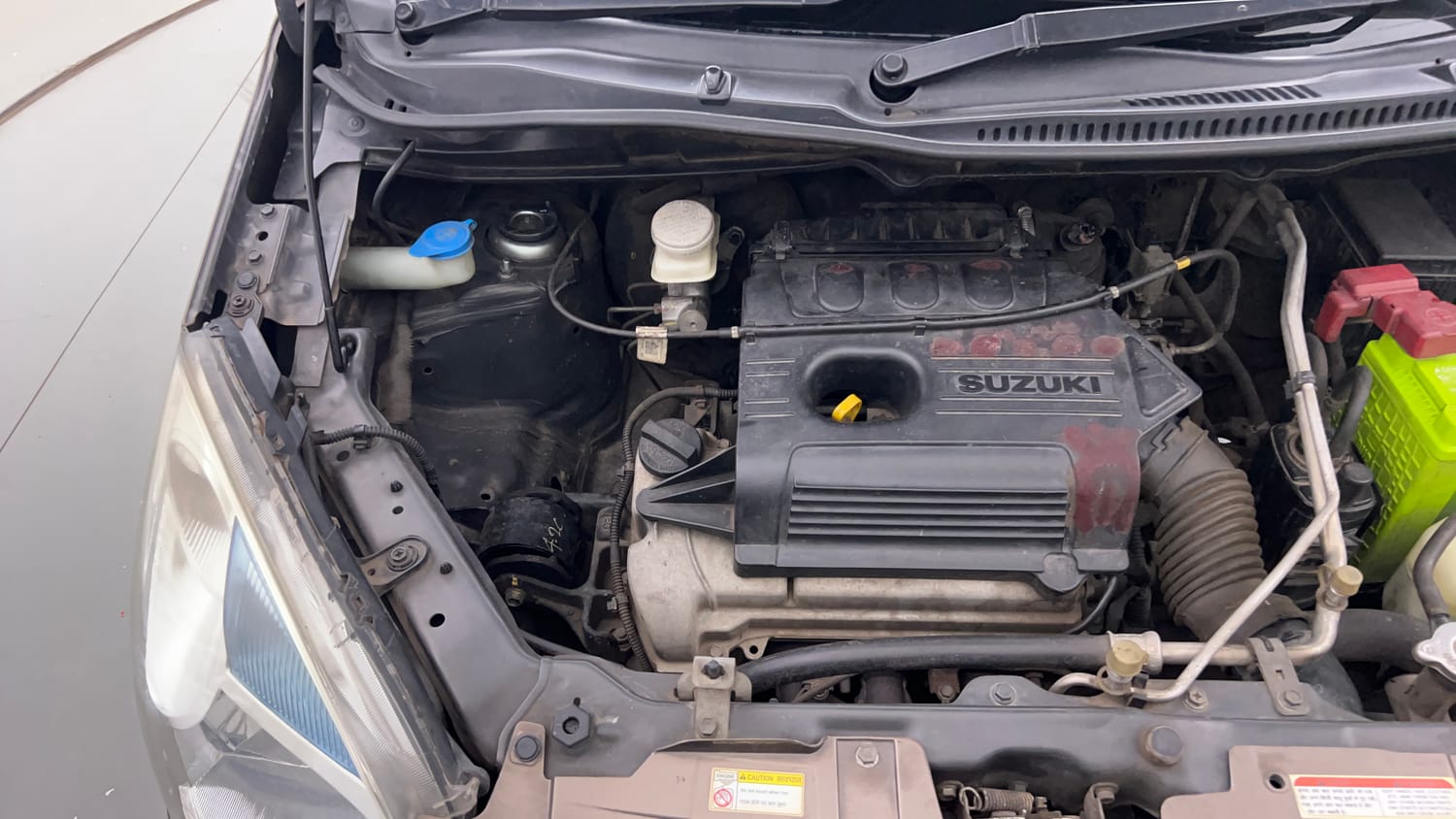 Used 2017 Maruti Suzuki Wagon R VXI Petrol Manual engine ENGINE RIGHT SIDE VIEW