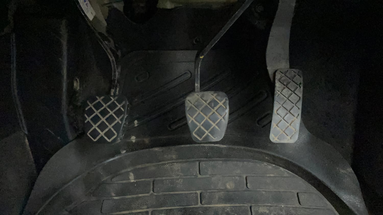 Used 2023 Skoda Kushaq Ambition 1.0L TSI MT Petrol Manual interior PEDALS VIEW