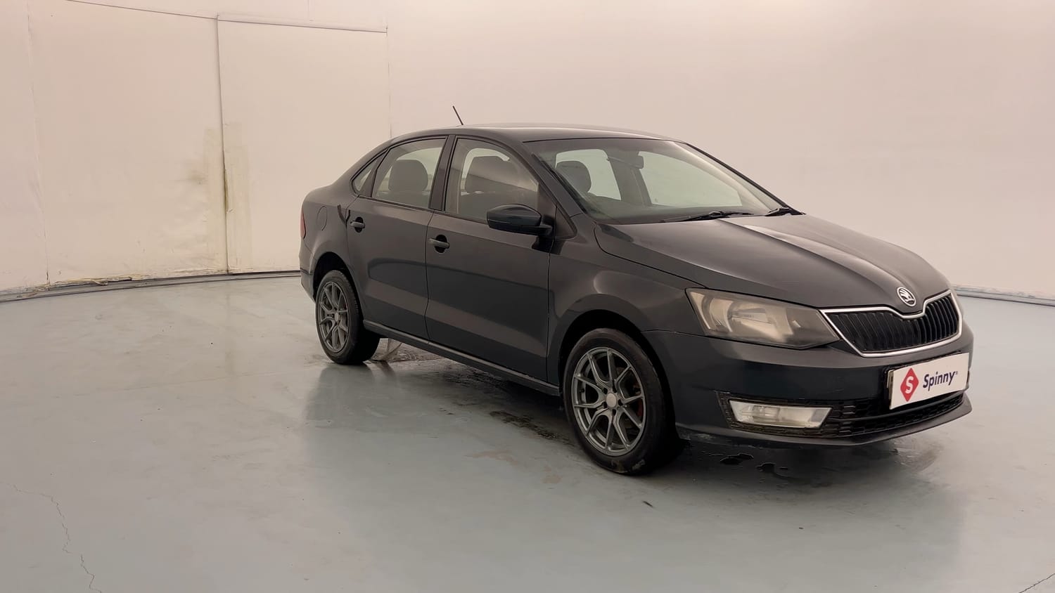 Used 2017 Skoda Rapid Ambition 1.5 TDI Diesel Manual exterior RIGHT FRONT CORNER VIEW