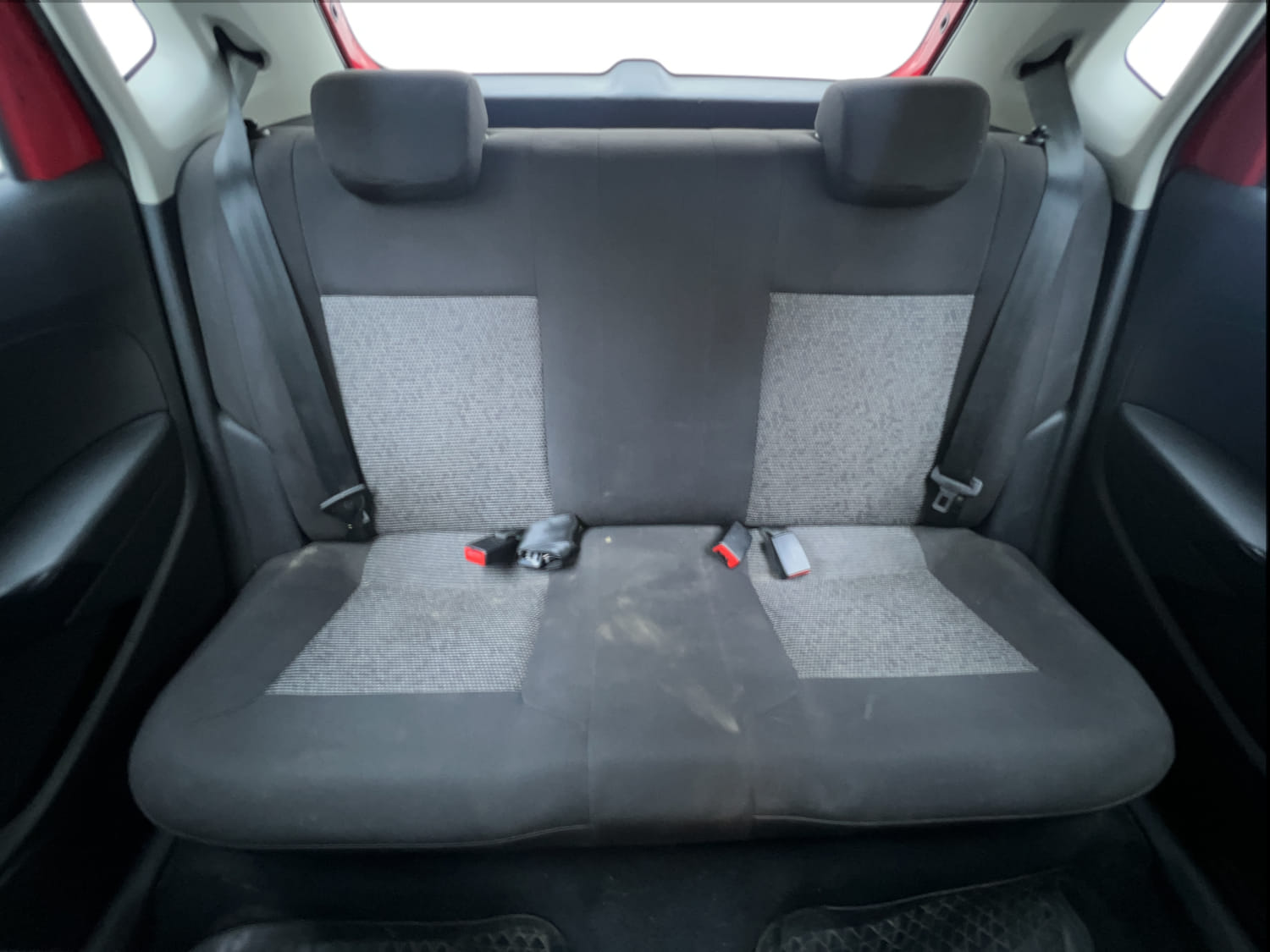Used 2021 Volkswagen Polo Trendline 1.0L MPI Petrol Manual interior REAR SEAT CONDITION VIEW
