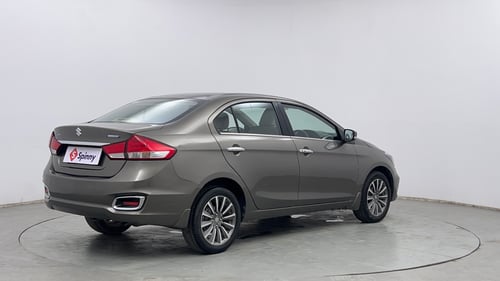 Used 2019 Maruti Suzuki Ciaz Alpha Hybrid 1.5 Petrol Manual exterior RIGHT REAR CORNER VIEW