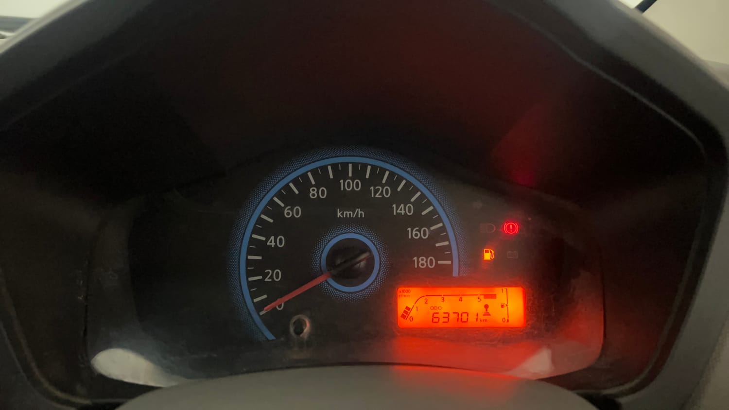 Used 2016 Datsun Redi-GO S Petrol Manual interior CLUSTERMETER VIEW
