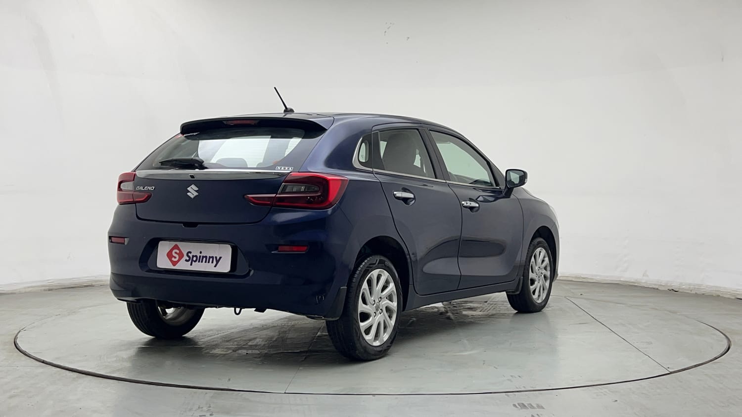 Used 2023 Maruti Suzuki Baleno Zeta MT Petrol Manual exterior RIGHT REAR CORNER VIEW