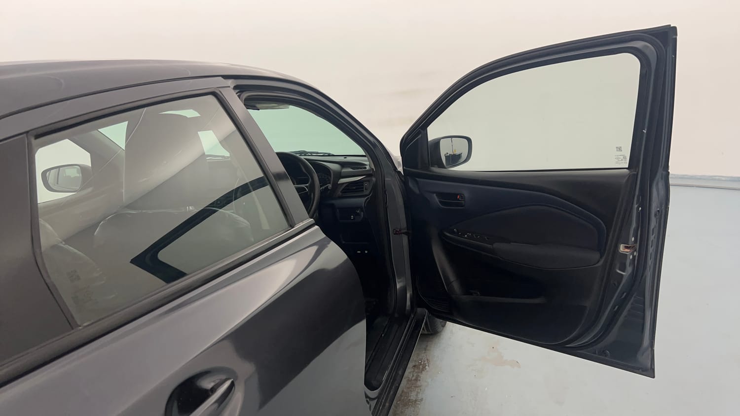 Used 2022 Maruti Suzuki Baleno Delta MT Petrol Manual interior RIGHT FRONT DOOR OPEN VIEW