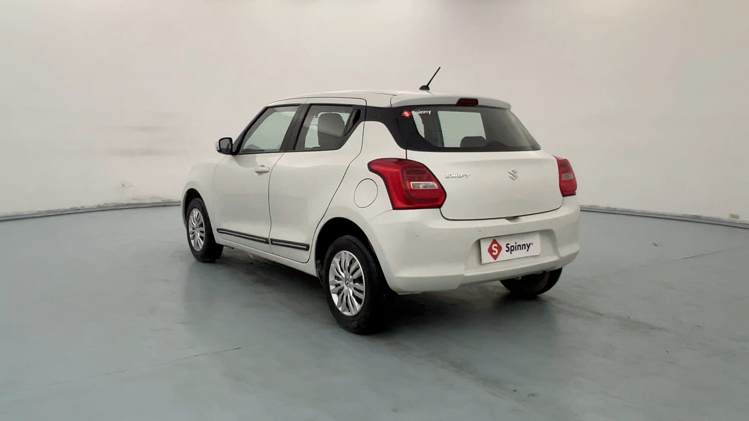 Used 2021 Maruti Suzuki Swift VXi Petrol Manual exterior LEFT REAR CORNER VIEW