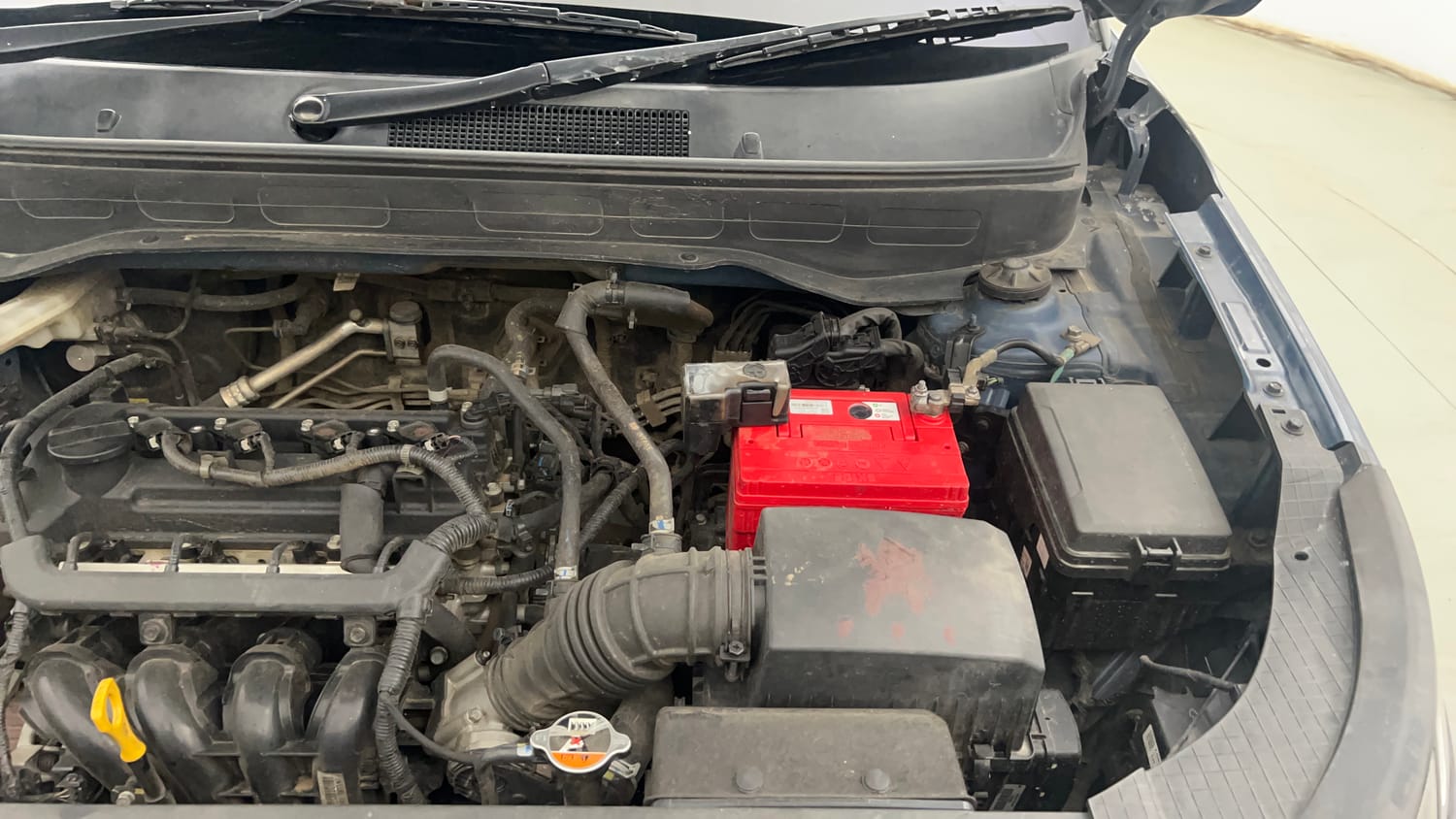 Used 2022 Hyundai Venue SX 1.2 Petrol Petrol Manual engine ENGINE LEFT SIDE VIEW