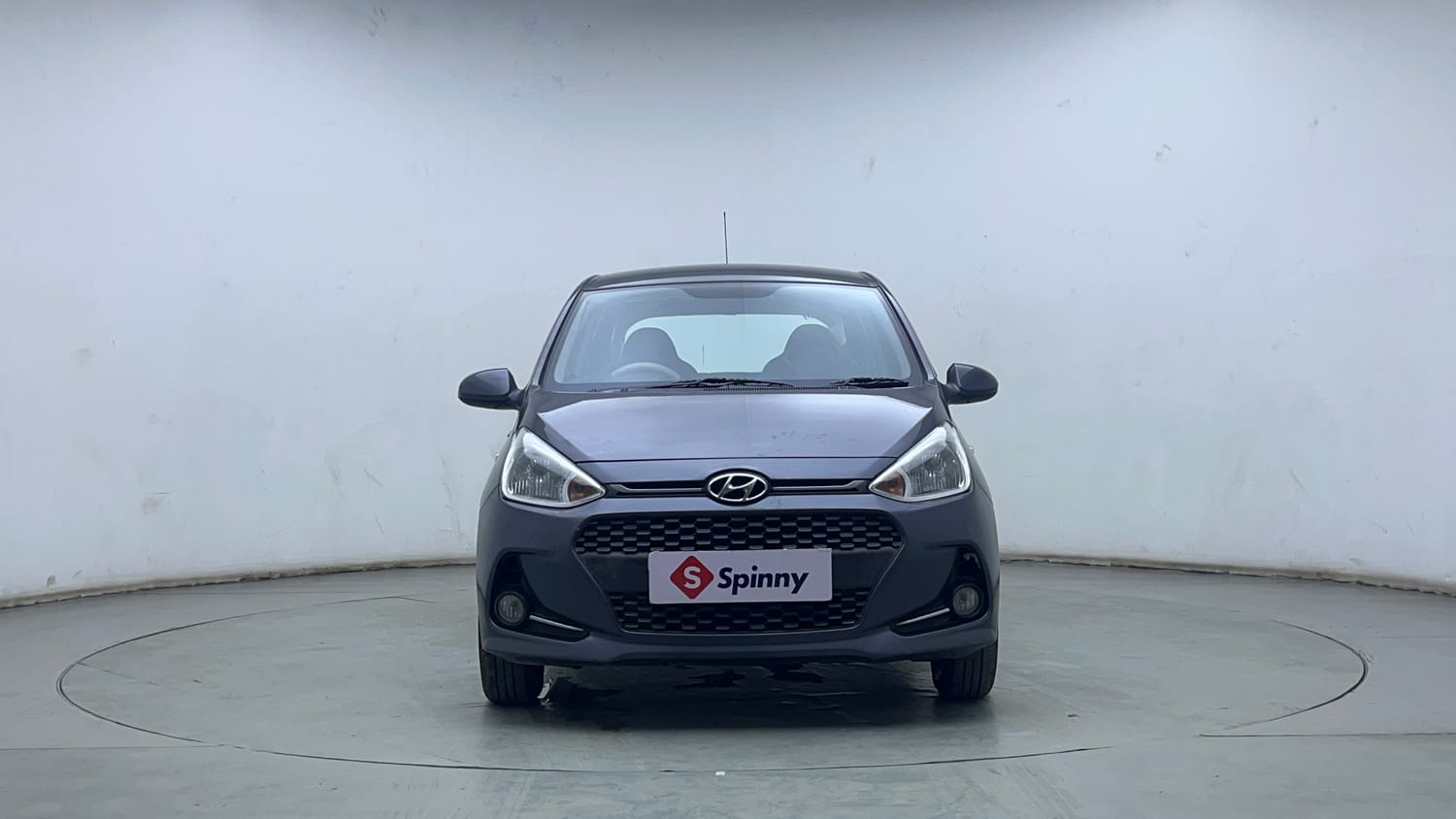 Used 2018 Hyundai Grand i10 Magna AT 1.2 Kappa VTVT Petrol Automatic exterior FRONT VIEW