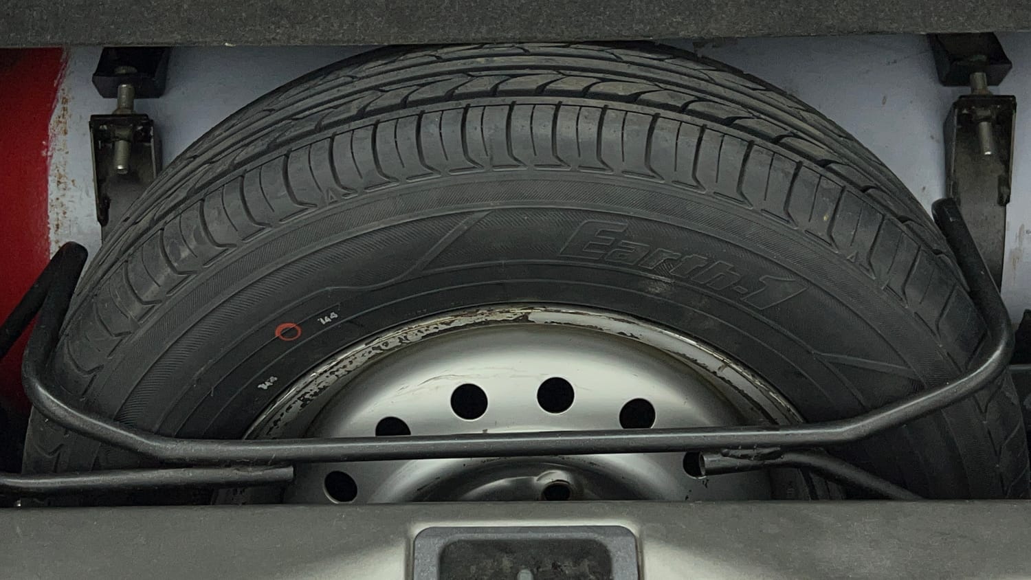 Used 2020 Maruti Suzuki Wagon R LXi 1.0 CNG Cng Manual tyres SPARE TYRE VIEW