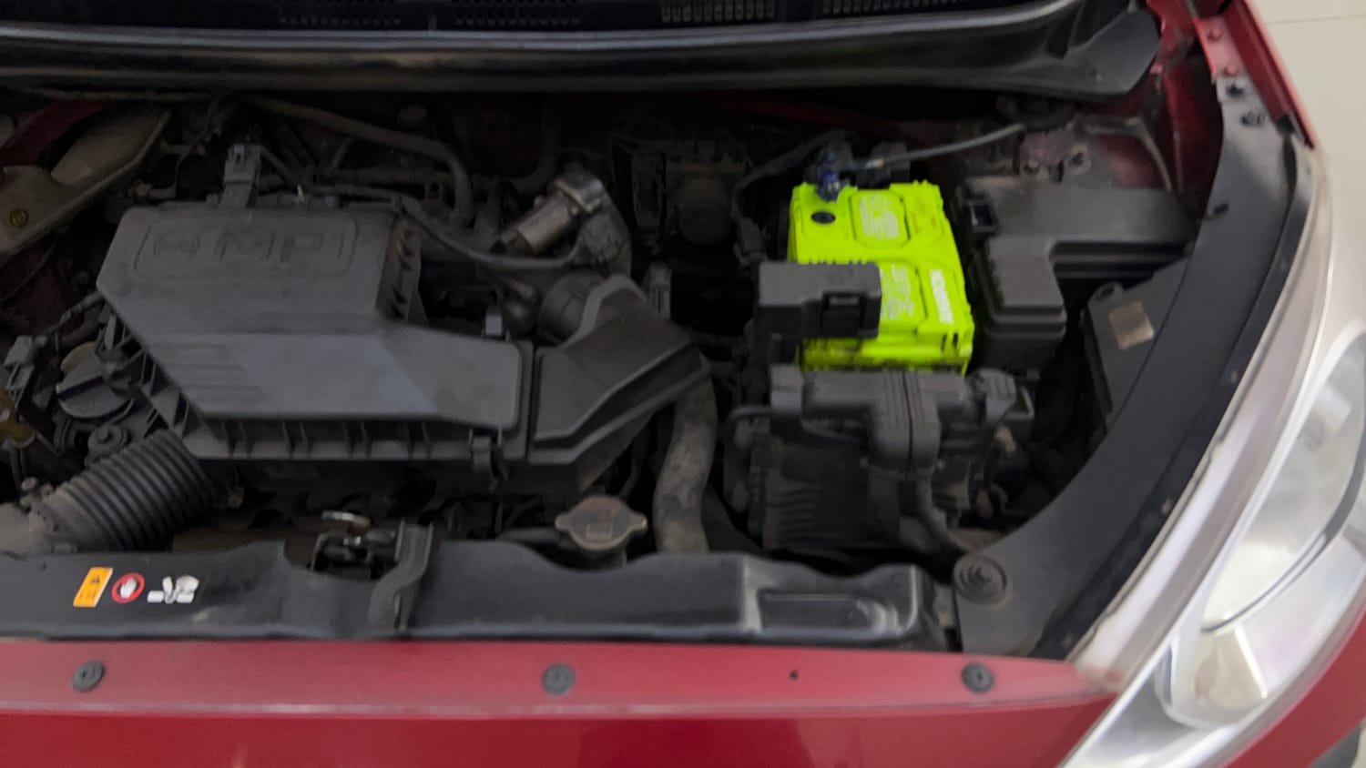 Used 2019 Hyundai Santro Sportz AMT Petrol Automatic engine ENGINE LEFT SIDE VIEW