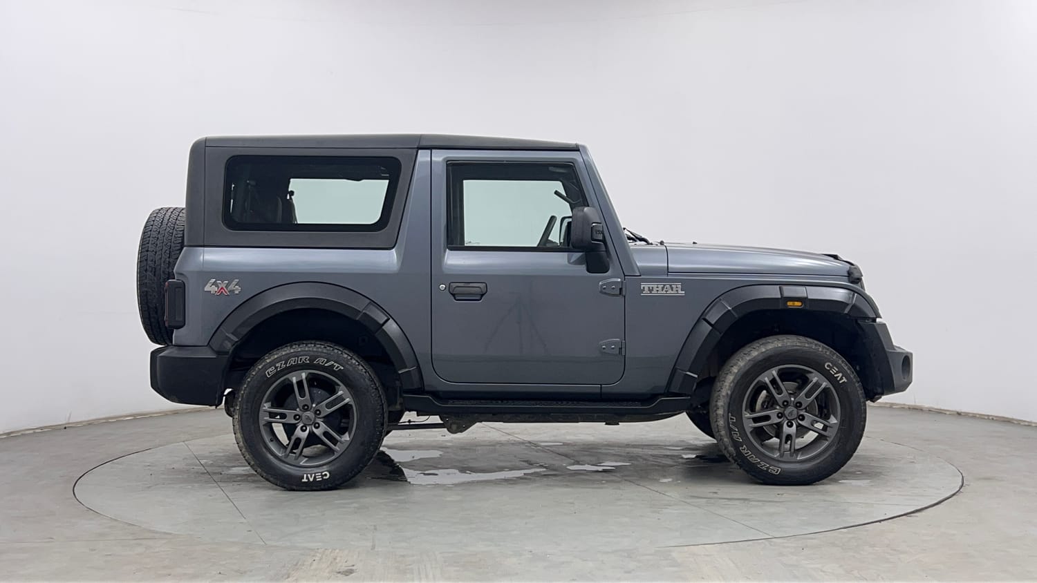 Used 2022 mahindra Thar LX Hard Top Petrol AT 4WD Petrol Automatic exterior RIGHT SIDE VIEW