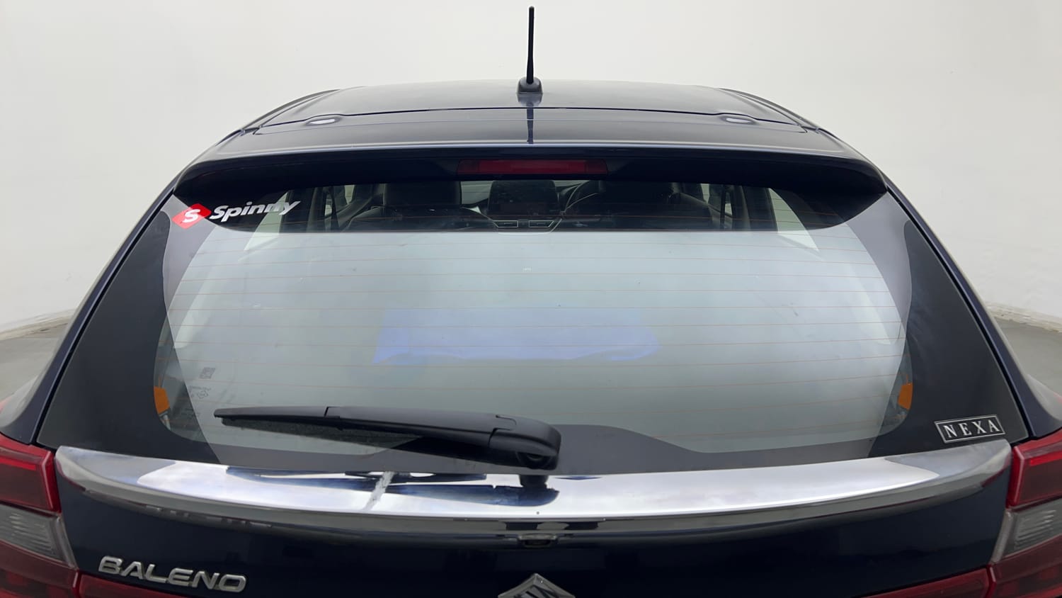 Used 2023 Maruti Suzuki Baleno Zeta MT Petrol Manual exterior BACK WINDSHIELD VIEW