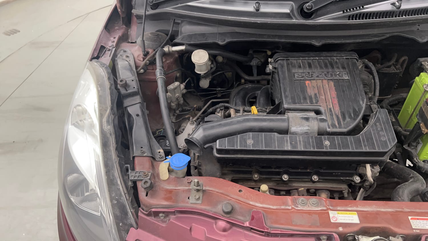 Used 2016 Maruti Suzuki Swift Dzire VXI Petrol Manual engine ENGINE RIGHT SIDE VIEW
