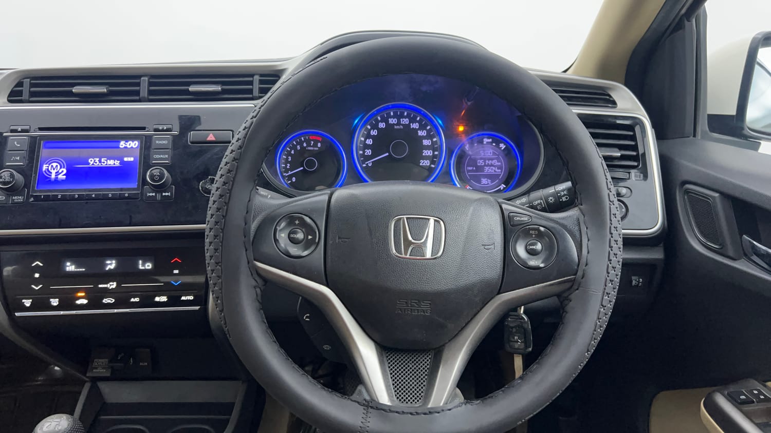 Used 2017 Honda City V Petrol Manual interior STEERING VIEW