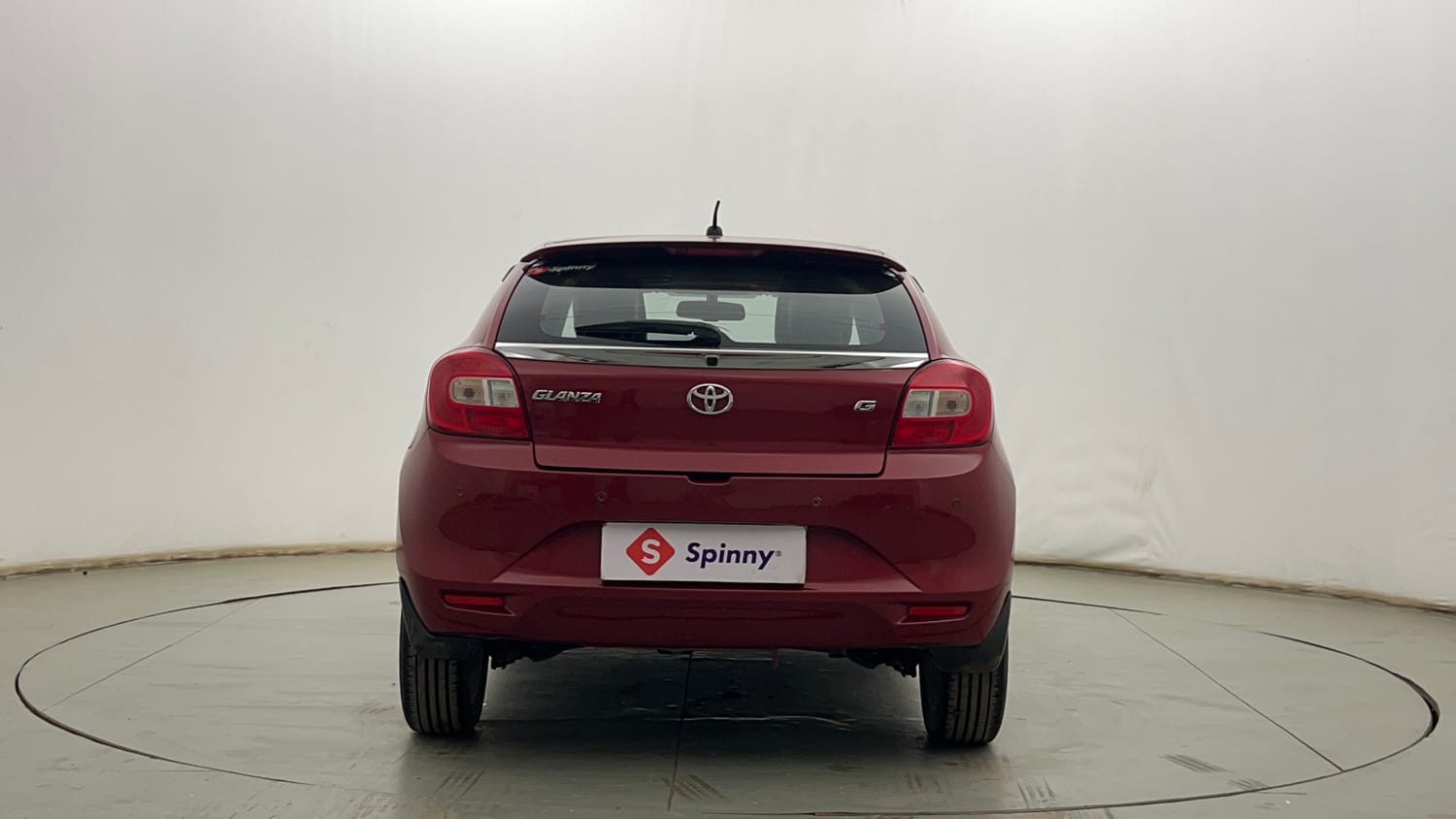 Used 2021 Toyota Glanza G Petrol Manual exterior BACK VIEW