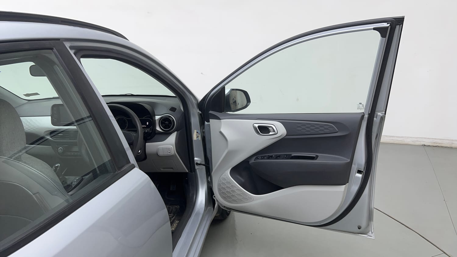 Used 2020 Hyundai Grand i10 Nios Sportz AMT 1.2 Kappa VTVT Petrol Automatic interior RIGHT FRONT DOOR OPEN VIEW