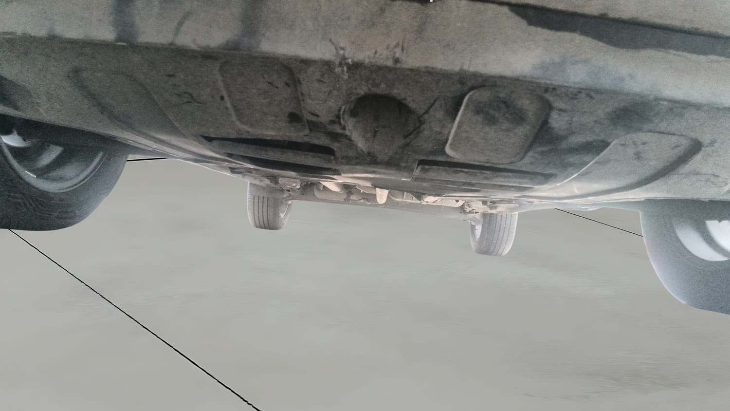 Used 2019 Hyundai Creta SX 1.6 AT CRDi Diesel Automatic extra FRONT LEFT UNDERBODY VIEW