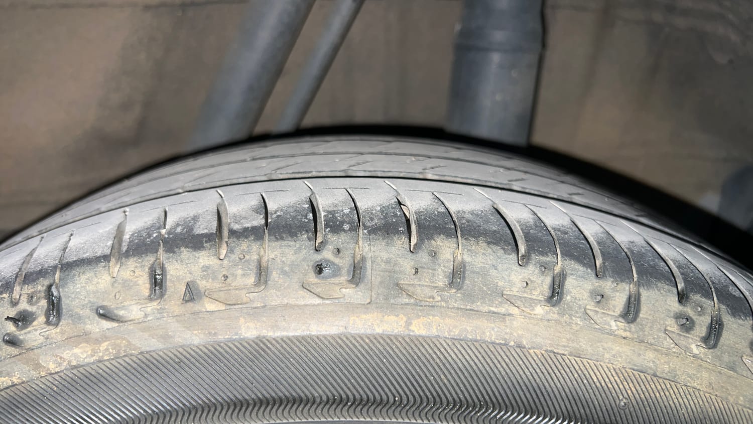 Used 2022 Honda City VX Petrol Petrol Manual tyres LEFT REAR TYRE TREAD VIEW