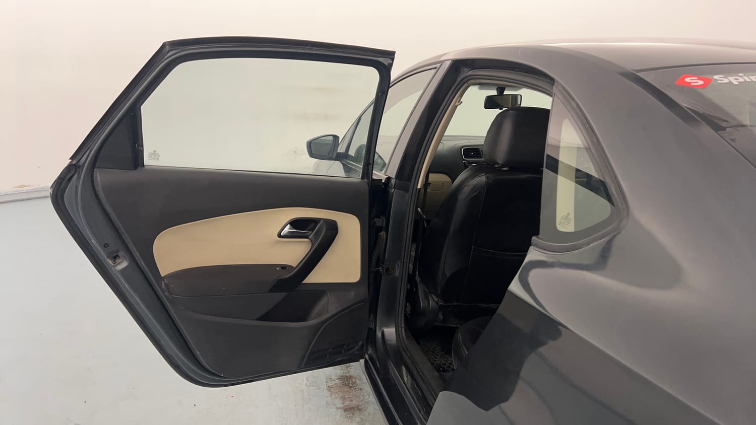 Used 2017 Skoda Rapid Ambition 1.5 TDI Diesel Manual interior LEFT REAR DOOR OPEN VIEW