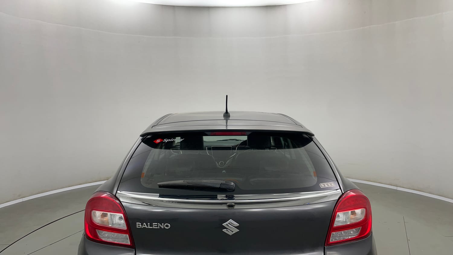 Used 2017 Maruti Suzuki Baleno Alpha 1.2 Petrol Manual exterior BACK WINDSHIELD VIEW
