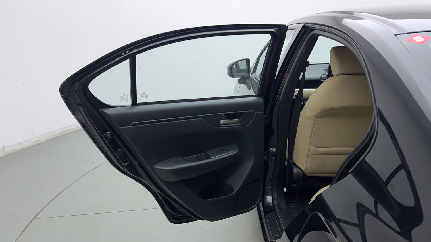 Used 2025 Honda Amaze VX 1.2 Petrol CVT Petrol Automatic interior LEFT REAR DOOR OPEN VIEW