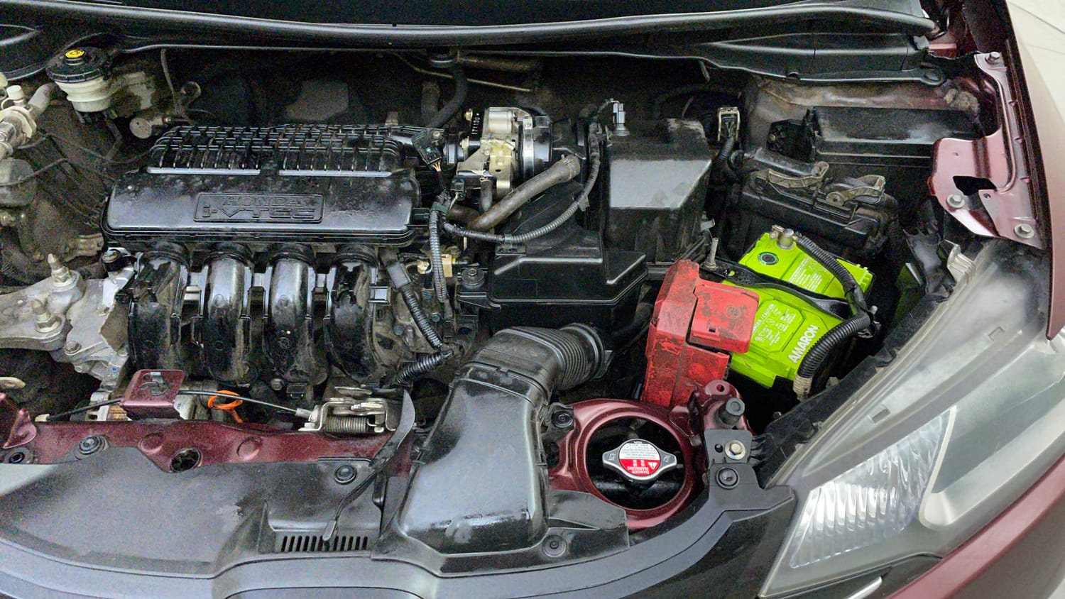Used 2018 Honda Jazz V AT Petrol Petrol Automatic engine ENGINE LEFT SIDE VIEW