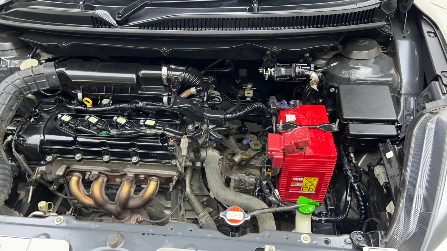 Used 2019 Toyota Glanza V Petrol Manual engine ENGINE LEFT SIDE VIEW