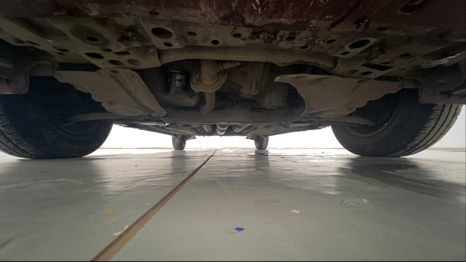 Used 2016 Maruti Suzuki Swift Dzire VXI Petrol Manual extra FRONT LEFT UNDERBODY VIEW