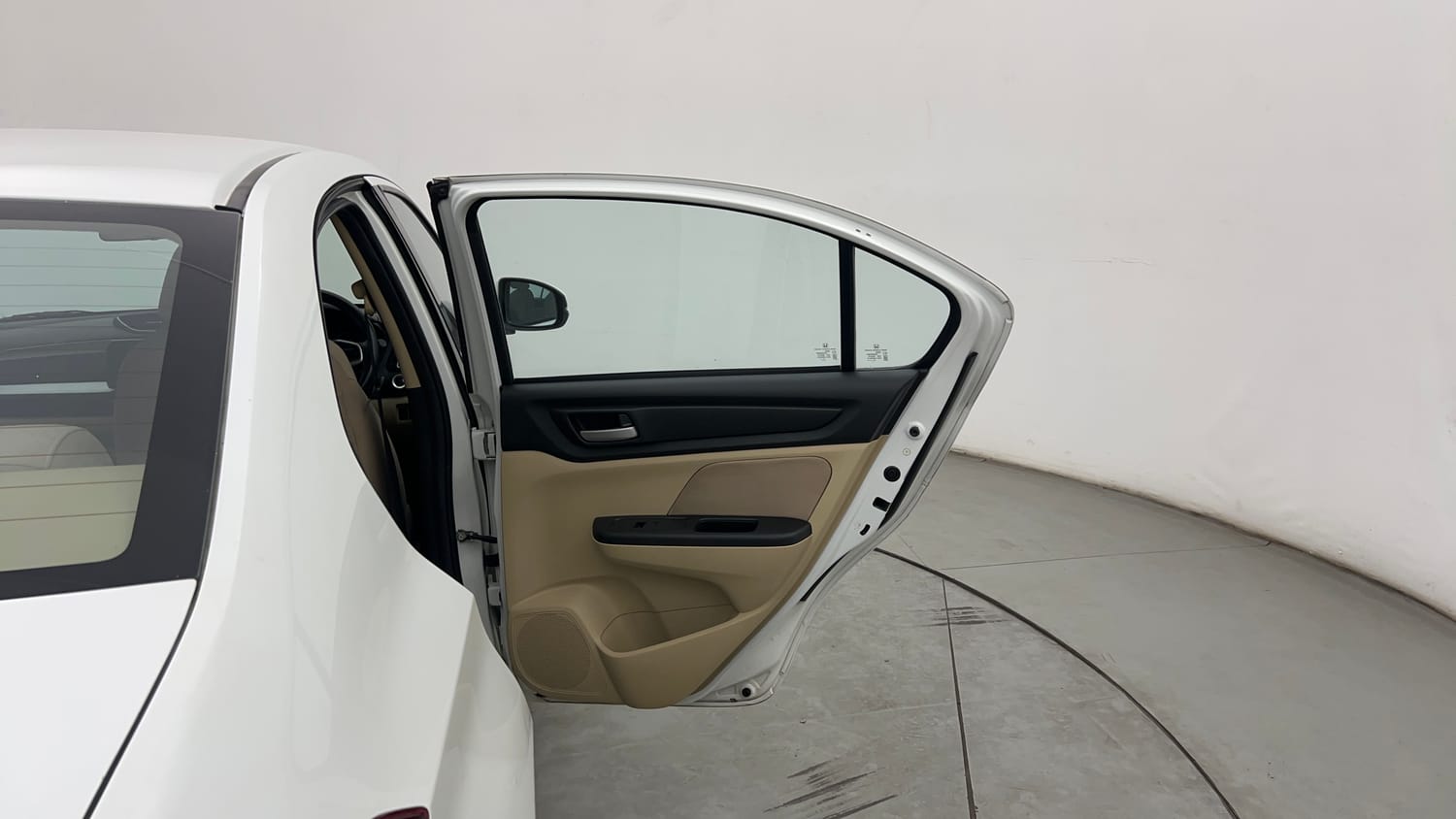 Used 2022 Honda Amaze VX CVT 1.2 Petrol Petrol Automatic interior RIGHT REAR DOOR OPEN VIEW
