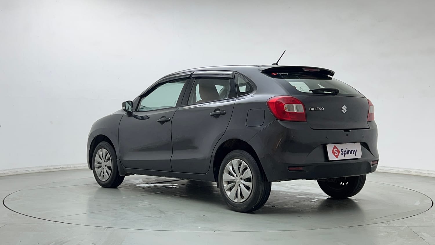 Used 2017 Maruti Suzuki Baleno Delta 1.2 Petrol Manual exterior LEFT REAR CORNER VIEW