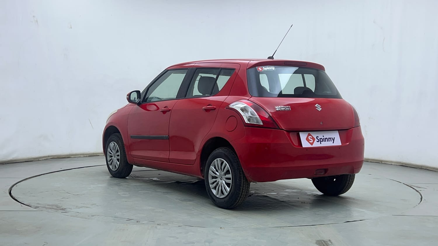 Used 2015 Maruti Suzuki Swift VXi Petrol Manual exterior LEFT REAR CORNER VIEW