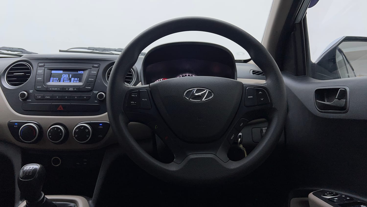 Used 2019 Hyundai Grand i10 Magna 1.2 Kappa VTVT CNG (outside fitted) Cng Manual interior STEERING VIEW