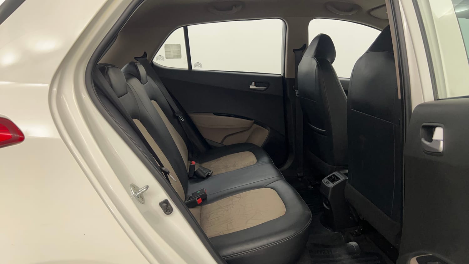 Used 2018 Hyundai Grand i10 Sportz AT 1.2 Kappa VTVT Petrol Automatic interior RIGHT SIDE REAR DOOR CABIN VIEW